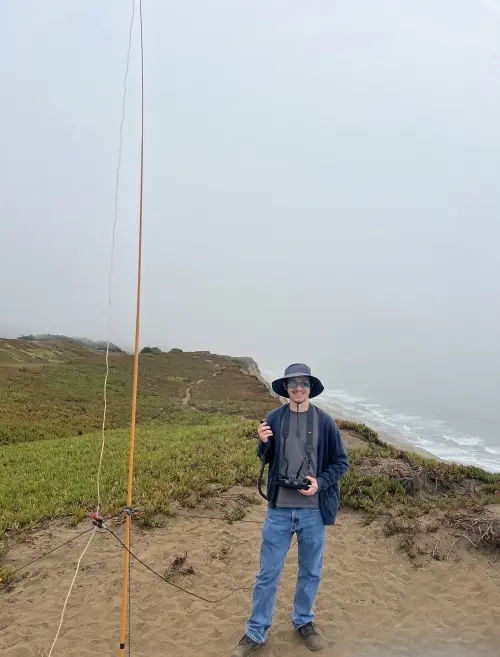 K6BCW with 10m Dipole antenna